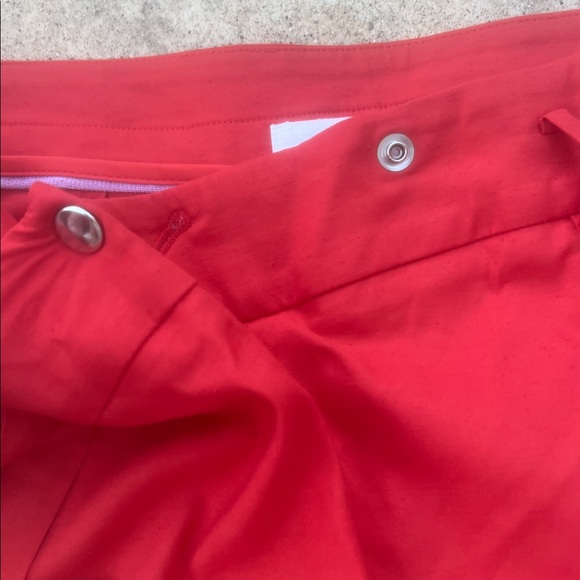 Helmut Lang Women's 2402 Silk Blend Tie Waist Ankle Pants Size 6 - Picture 4 of 10